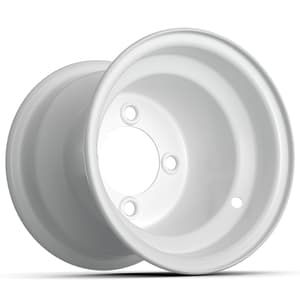 8&Prime; GTW White Steel Wheel (2:5 Offset)