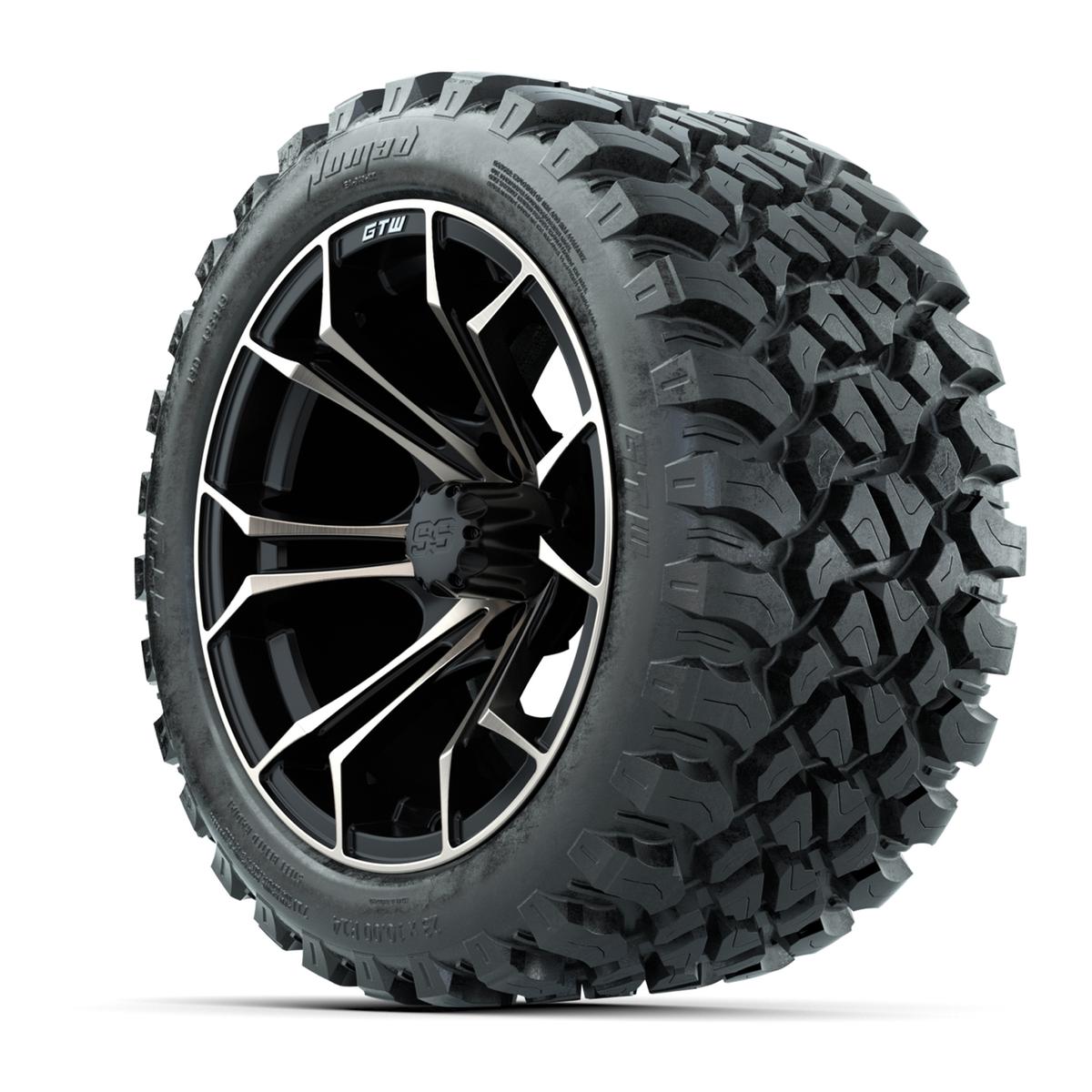GTW Spyder Bronze/Matte Black 14 in Wheels with 23x10-14 GTW Nomad All-Terrain Tires – Full Set
