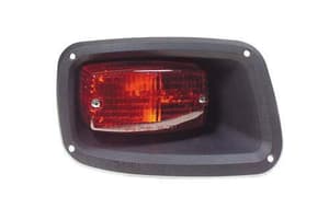 Passenger side - Halogen Taillight Mounted In Injection Molded Bezel