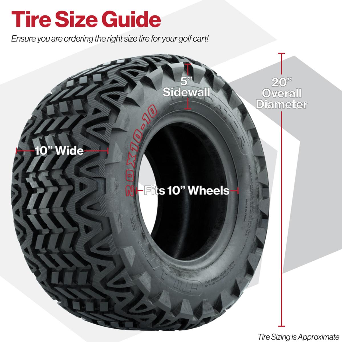 20x10-10 GTW&reg; Predator A/T Tire