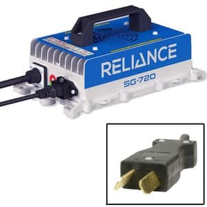 RELIANCE&#8482 SG-720 High Frequency Industrial Club Car Charger - 36v Crowsfoot Paddle