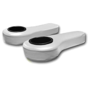 White Armrest for GTW&reg; Mach Series & MadJax&reg; Genesis 150 Rear Flip Seats