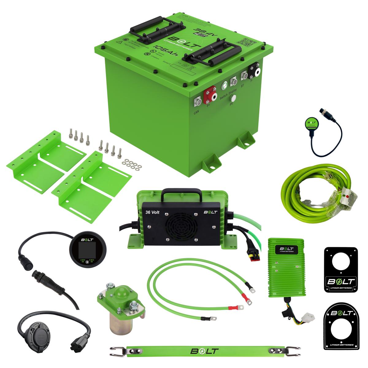 Bolt Energy Yamaha G1-G16 38V 105AH Heated Professional Battery Kit