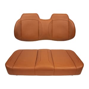 MadJax&reg; EZGO TXT/RXV/L4/S4 Caramel Brown Aspen Front Seat Cushions