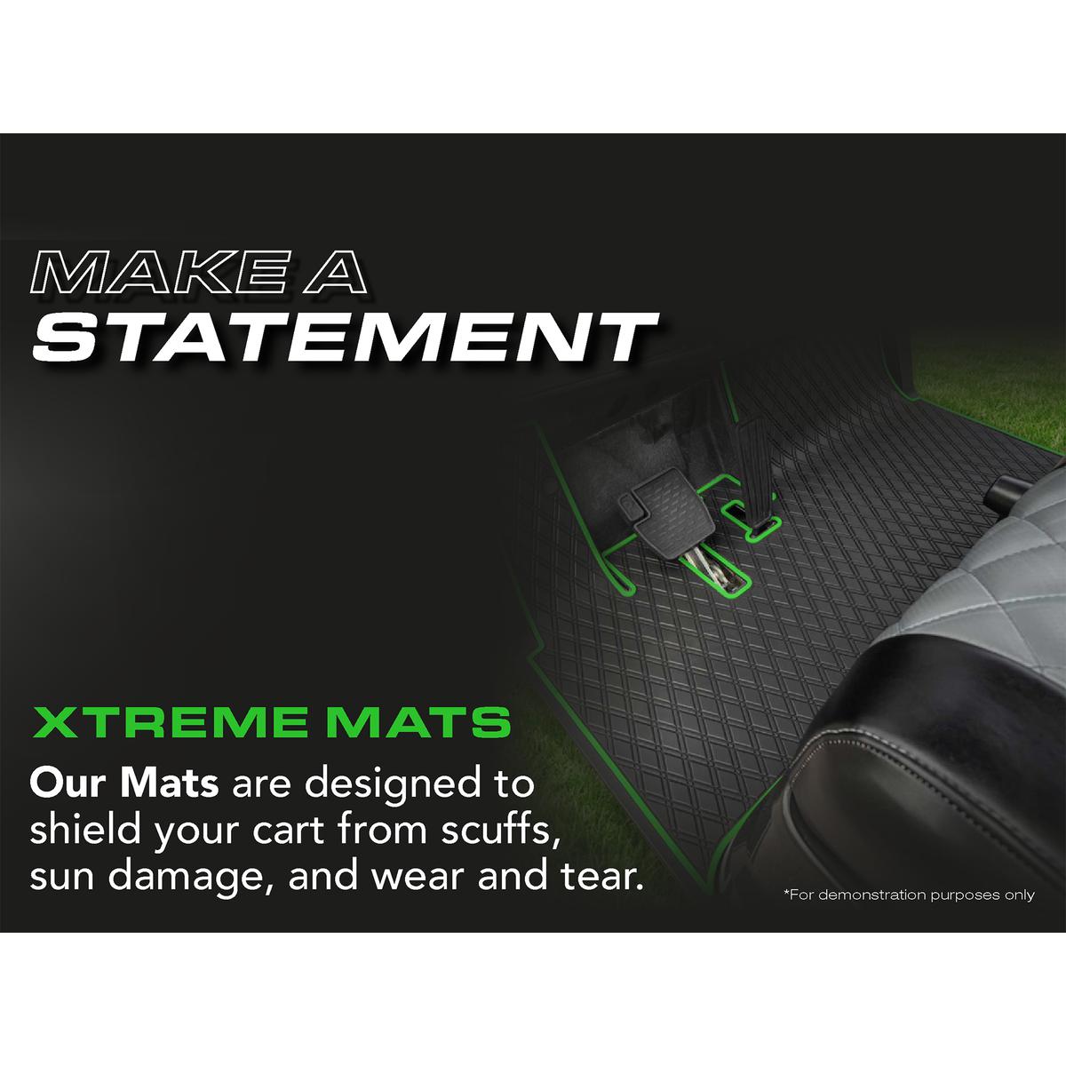 Xtreme Floor Mats for Yamaha Drive - All Black