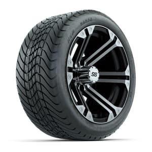 Set of 4 GTW Specter Wheels with Mamba Street Tires - 14 Inch