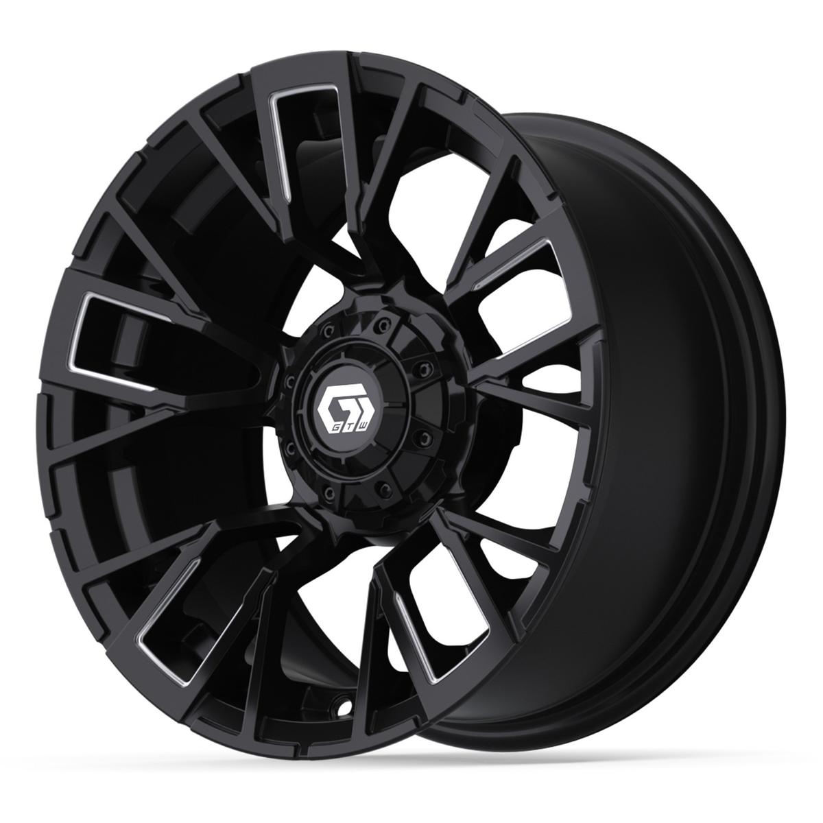 14&Prime; GTW&reg; Vandal Matte Black with Machined Accents Wheel