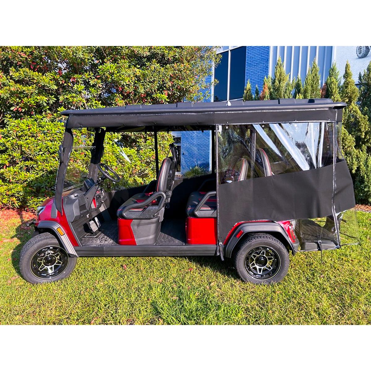 RedDot 6-Passenger Black Track Style Enclosure with Cashmere Valance for ICON i60LX (Years 2026-Up)