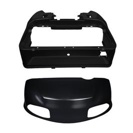 EZGO RXV Black Metallic OEM-Style Front Cowl and Rear Body Kit (Years 2008-2023)