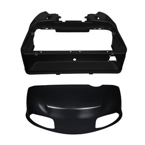 EZGO RXV Black Metallic OEM-Style Front Cowl and Rear Body Kit (Years 2008-2023)