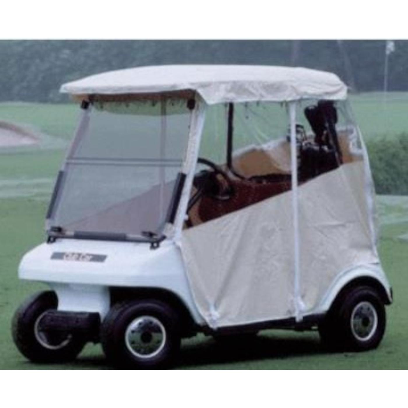 RedDot&reg; Club Car DS White 3-Sided Over-the-Top Enclosure NV/Snap (Years 2000-Up)