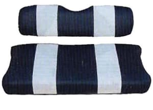 SEAT COVER SET,NAVY/WHTE,FRONT,CC 79-99