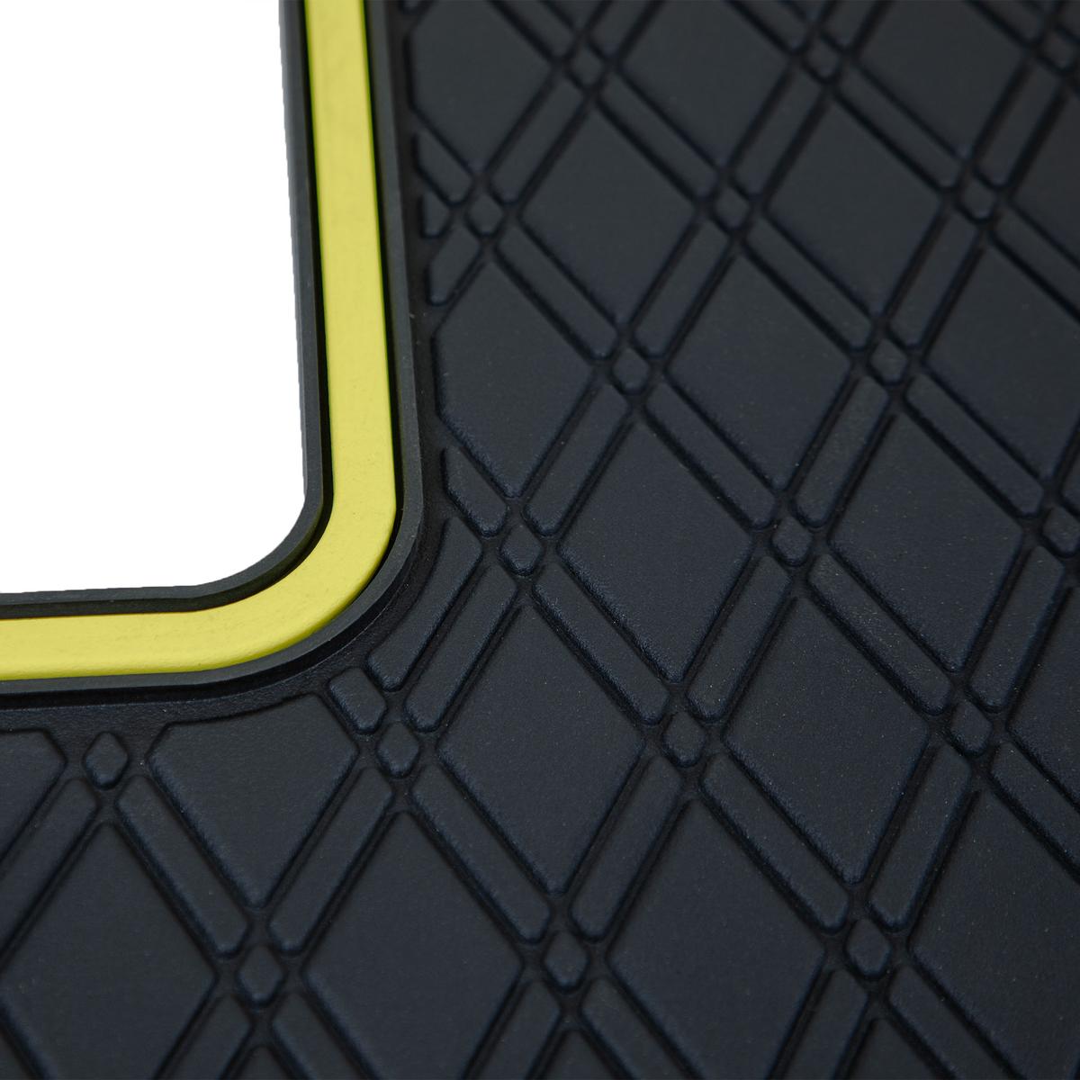 Xtreme Floor Mats for MadJax XSeries 2024-Up – Black/Neon Yellow