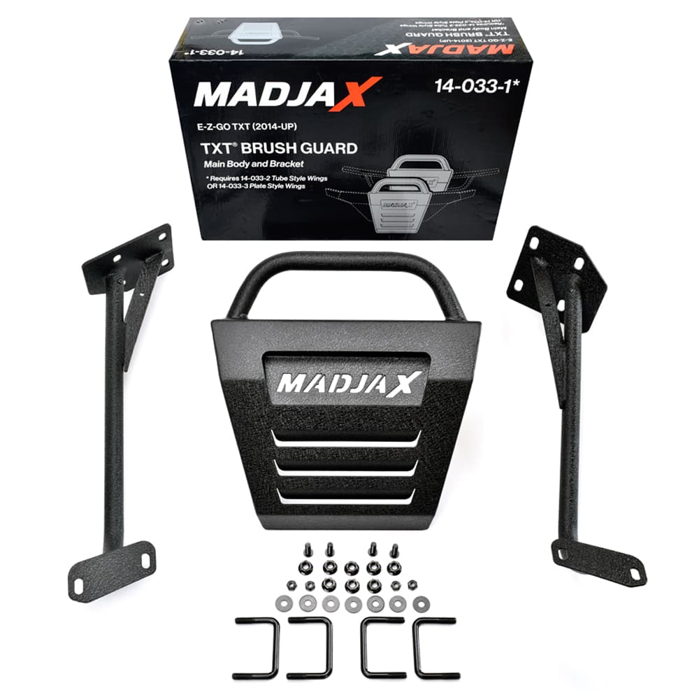 MadJax Tube Style Brush Guard for 2014-Up EZGO TXT