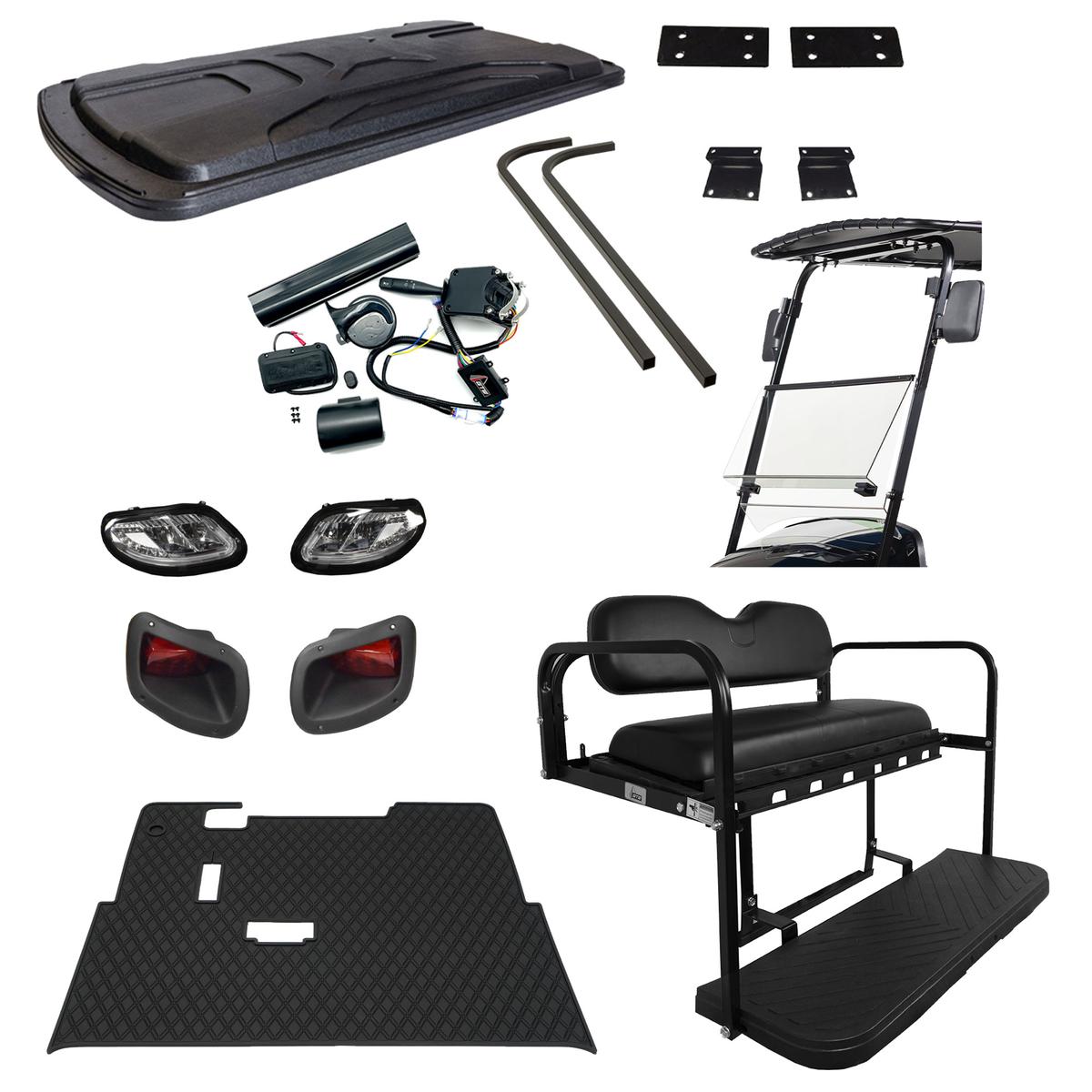 EZGO TXT Bronze Refurb Package - Black or Tan Seats