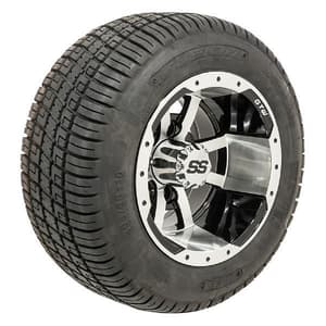 Set of (4) 10" GTW&reg; Storm Trooper Wheels on GTW&reg; Fusion Street Tires