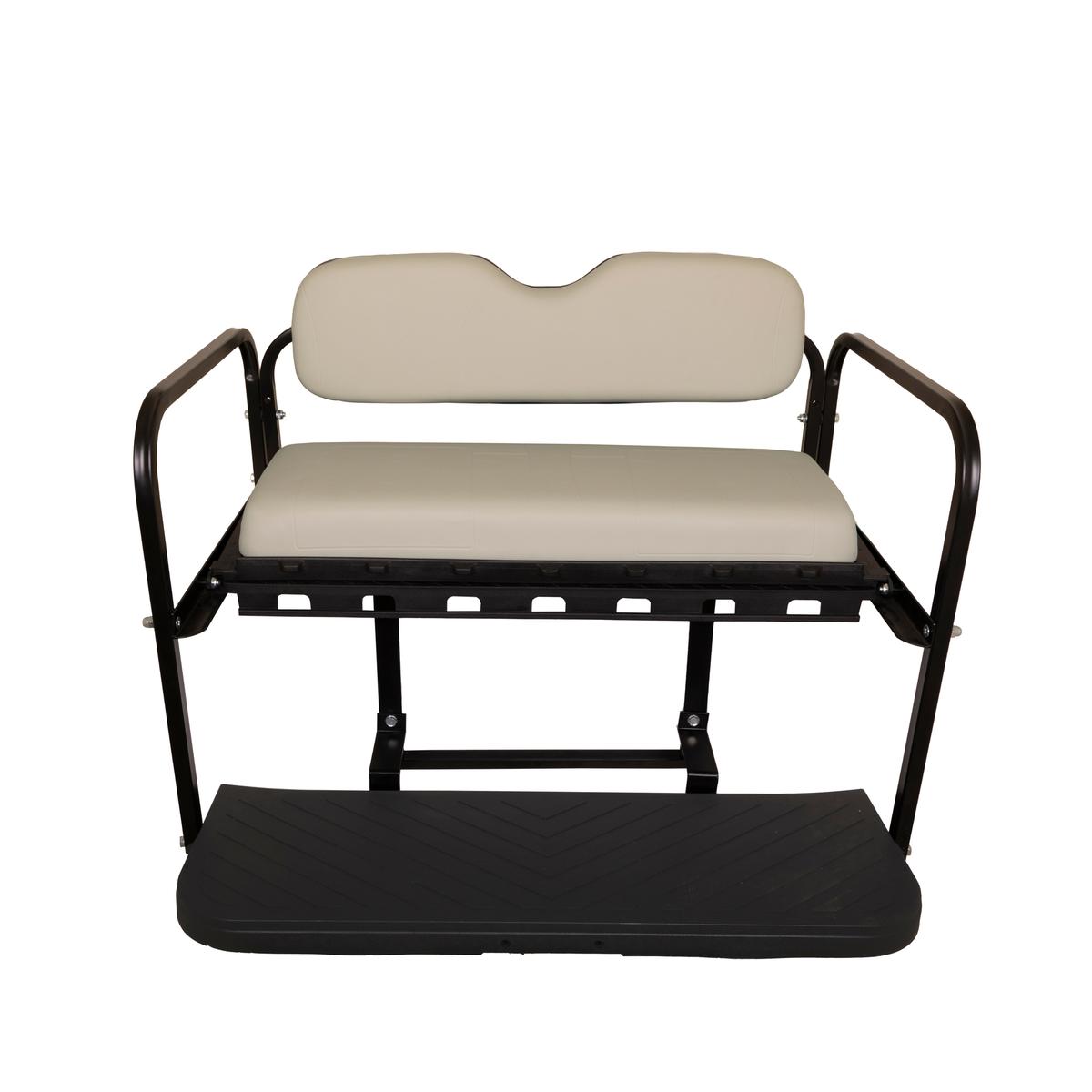 GTW&reg; MACH3 Rear Flip Seat Yamaha Drive2 (Years 2017-Up) - Stone