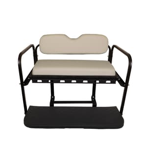 GTW&reg; MACH3 Rear Flip Seat Yamaha Drive2 (Years 2017-Up) - Stone