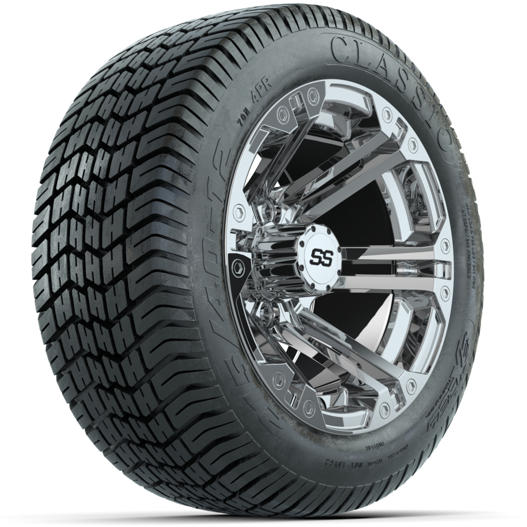 205/50-R10 GTW® Fusion S/R Steel Belted Tire - Nivel Parts