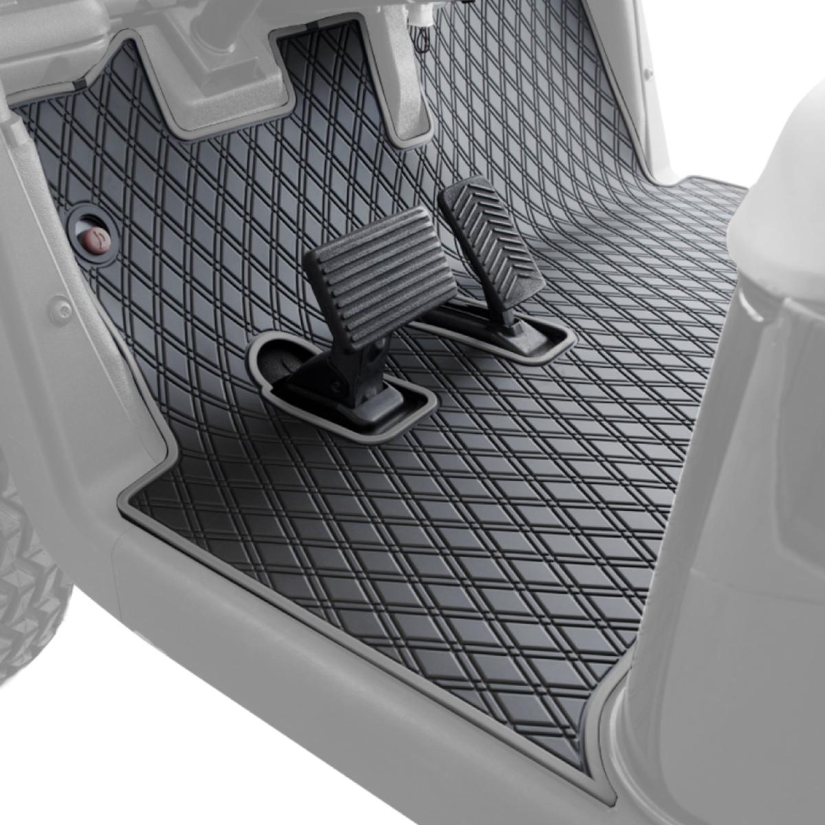 Xtreme Floor Mats for EZGO RXV (08-22) / 2Five (09+) / Western - Black/Grey