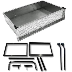 GTW&reg; Aluminum Cargo Box Kit For Club Car Precedent (Years 2004-Up)