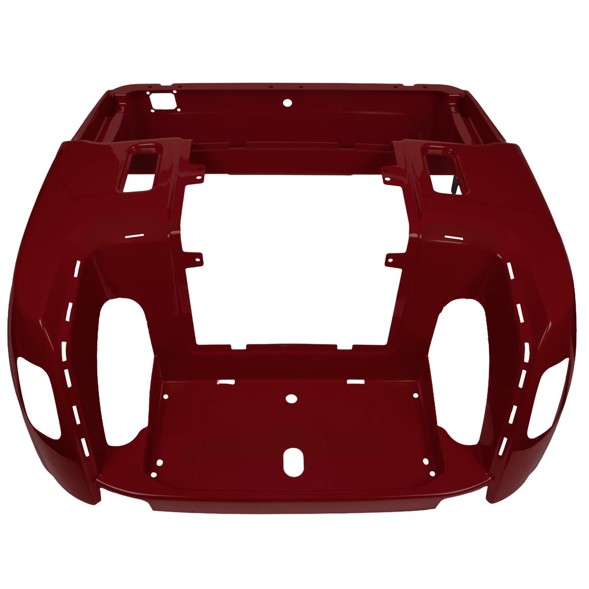 EZGO RXV Vintage Burgundy Metallic OEM-Style Front Cowl and Rear Body Kit (Years 2008-2023)