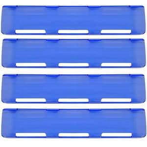 40” Blue Single Row LED Light Bar Cover Pack
