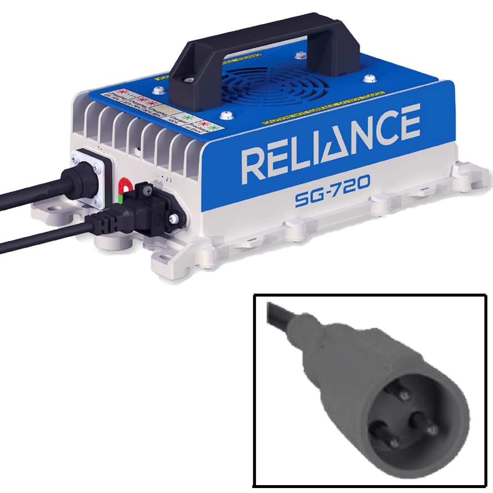 RELIANCE&#8482 SG-720 High Frequency Industrial Club Car Charger - 48v Powerdrive&reg; Paddle