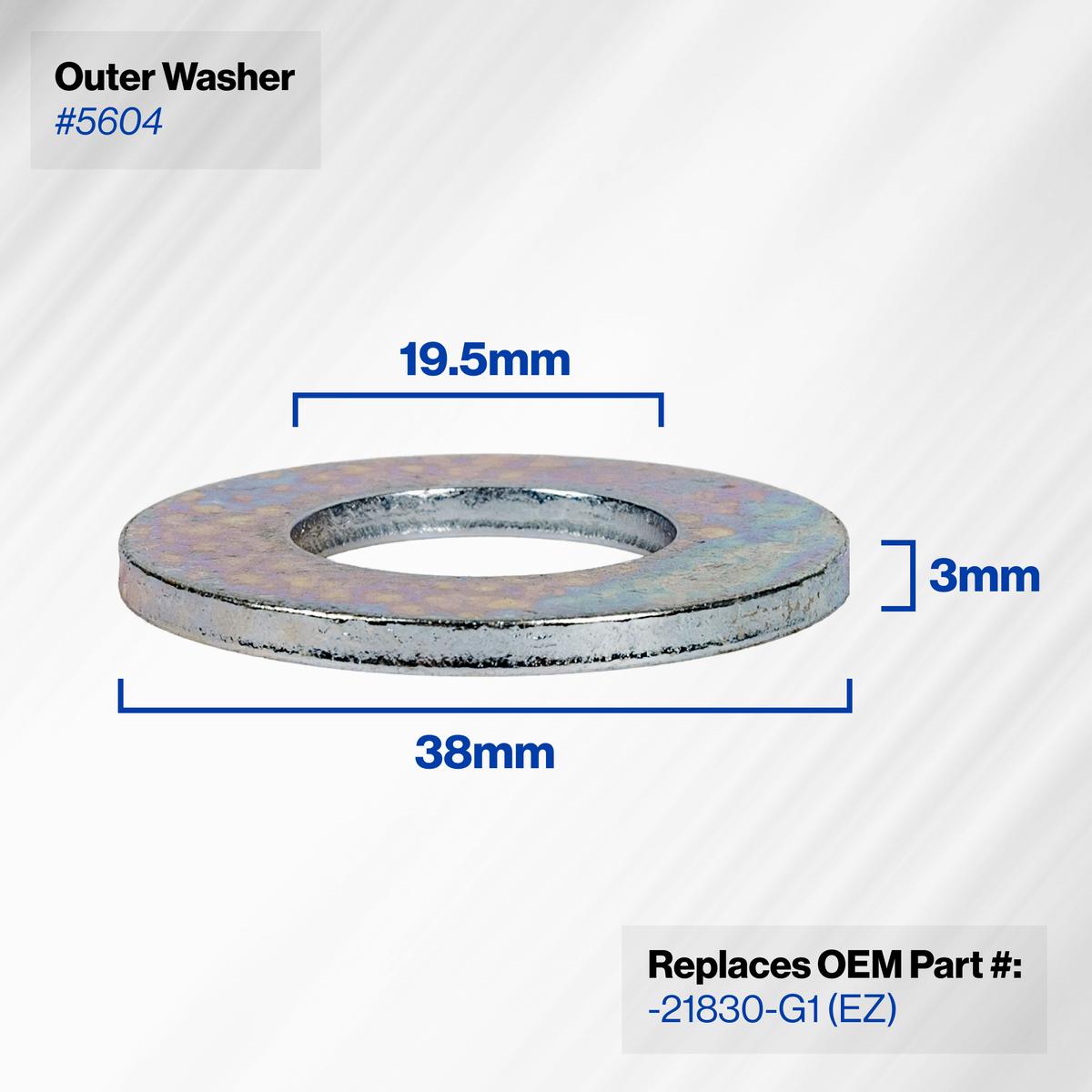 EZGO Gas Outer Drum Washer (Years 1994-2013)