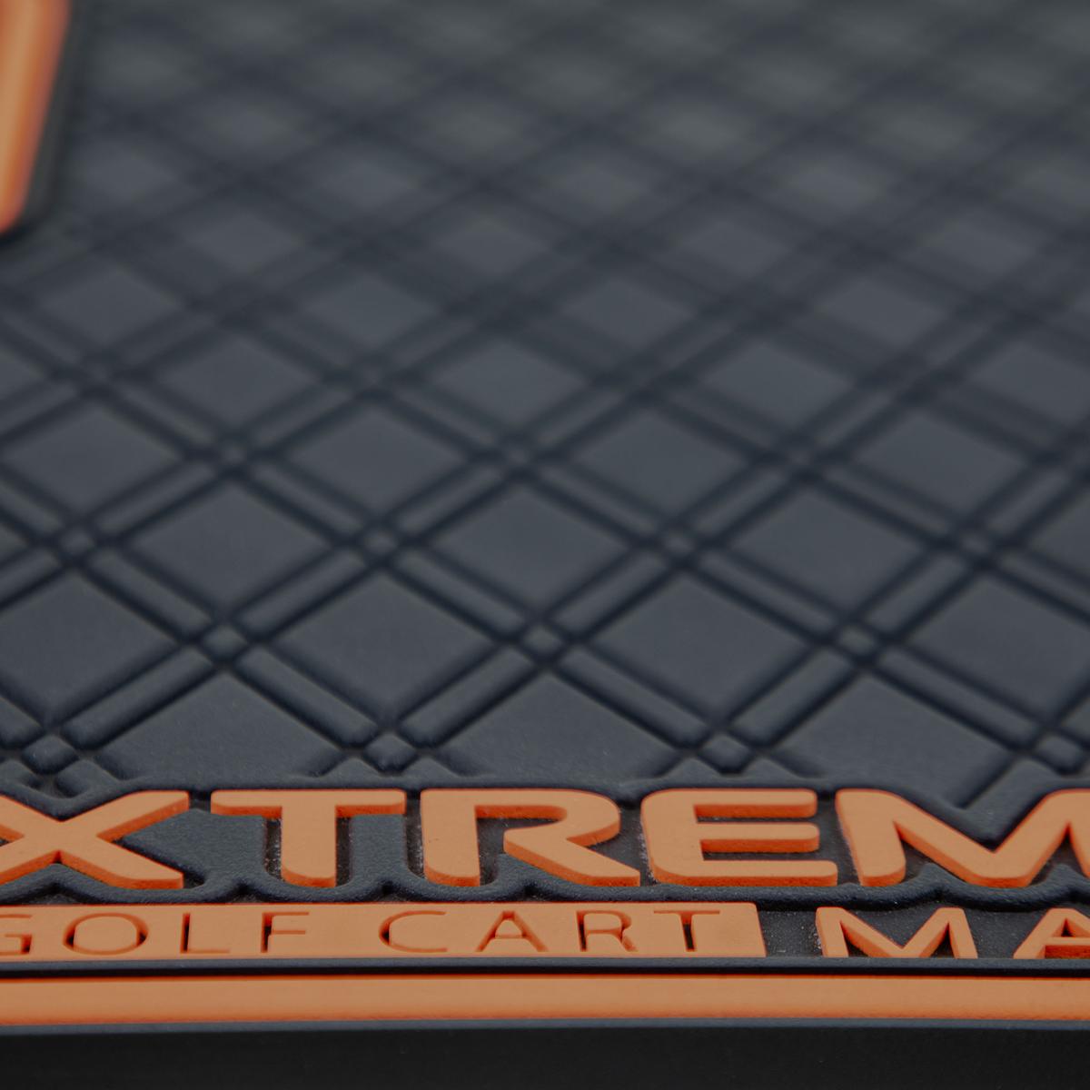 Xtreme Floor Mats for MadJax XSeries 2024-Up – Black/Vivid Orange Metallic