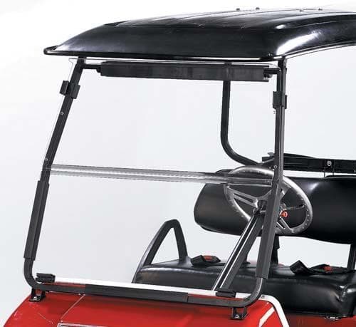 RedDot Club Car 1/4&Prime; Folding Tinted Windshield (Years 1982-2000.5)