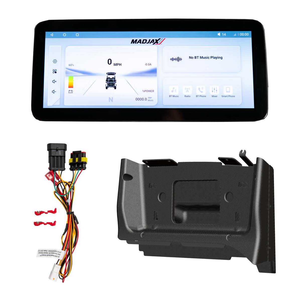 MadJax&reg; Kinect&trade; Club Car Precedent/Tempo/Onward with Lead Acid Battery Setup Display Screen A/C Kit