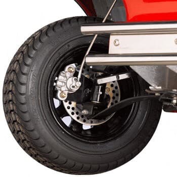 Jake's&#8482; Club Car DS Front Disc Brake Kit for Long Travel Lift Kits (Years 1981-2004.5)