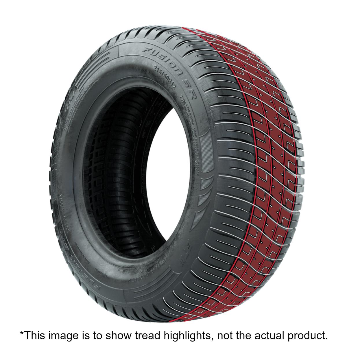 215/50-R12 GTW&reg; Fusion S/R Steel Belted Street Tire