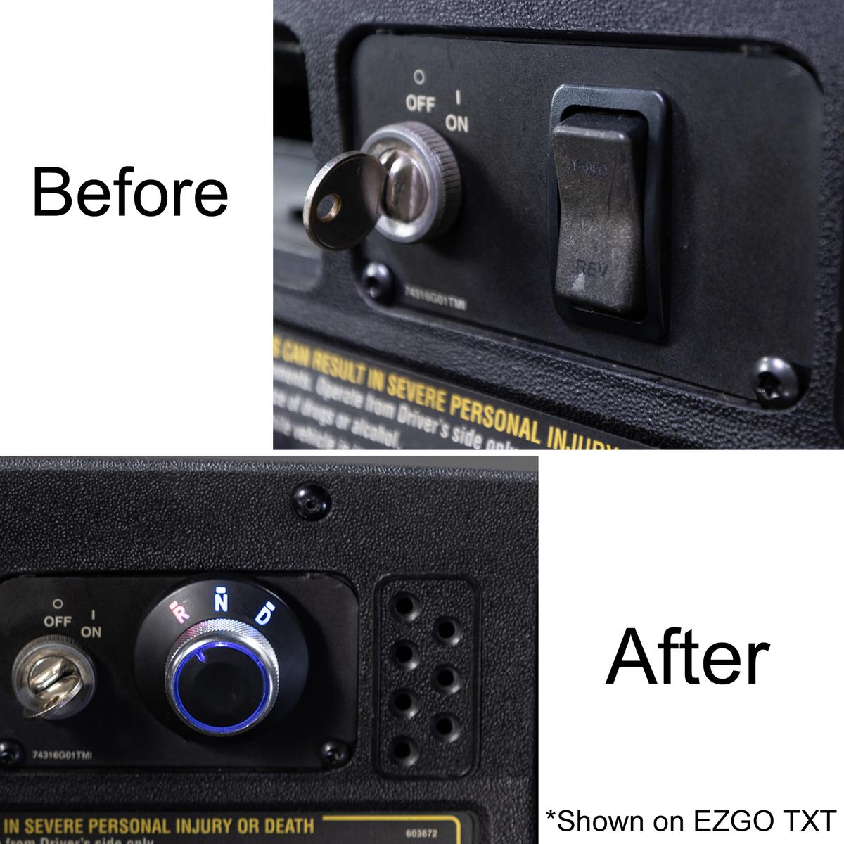 ROTARY F-N-R SWITCH W/BACKLIT LED - Nivel Parts