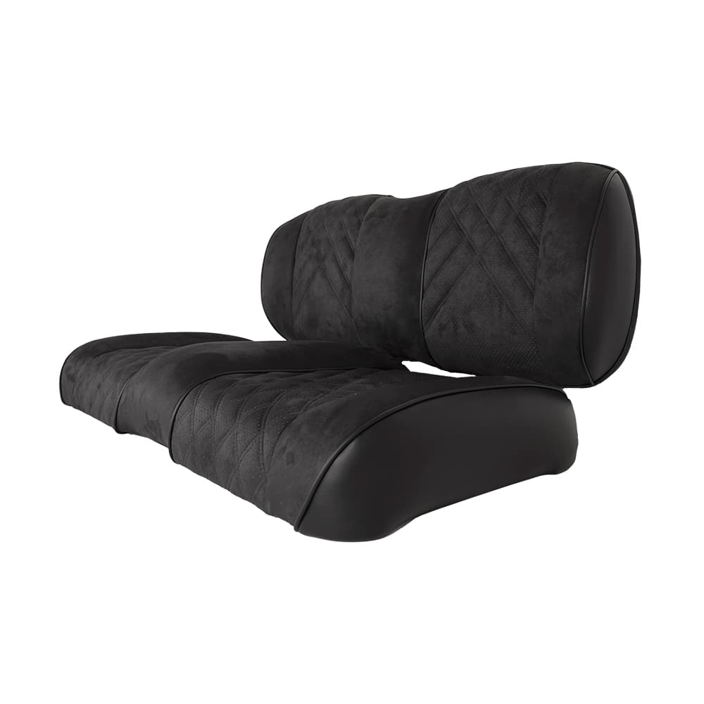 Premium RedDot&reg; Black Suede Front Seat Assemblies for EZGO RXV