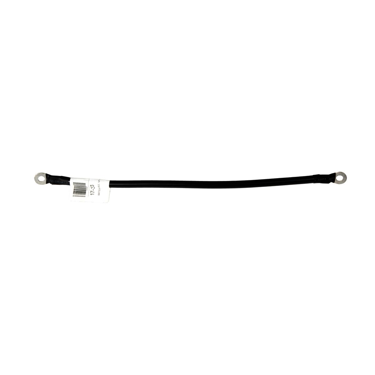 14 Inch 4-Gauge Black Battery Cable