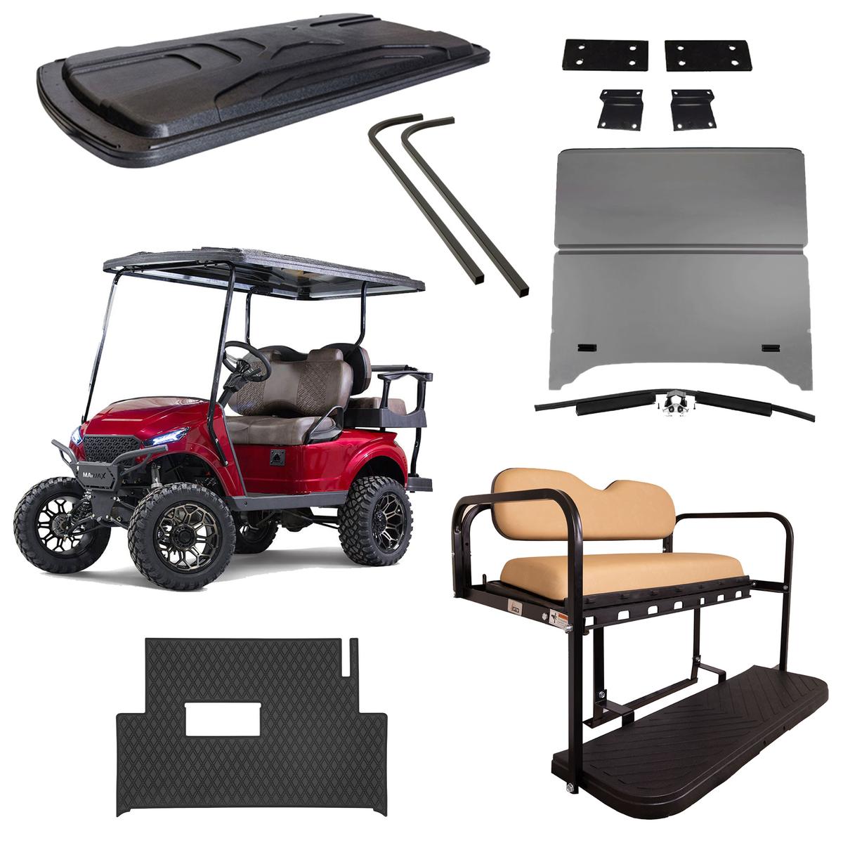EZGO TXT Gold Refurb Package - Various Body & Seat Options