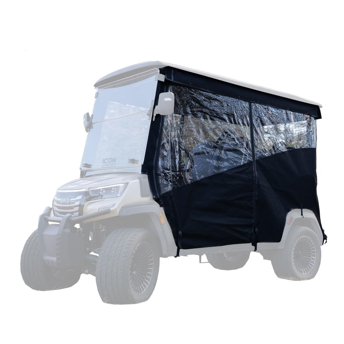 RedDot ICON Epic E40FX 4-Forward Seating w/OEM Top 3-Sided Track Style Black Enclosure