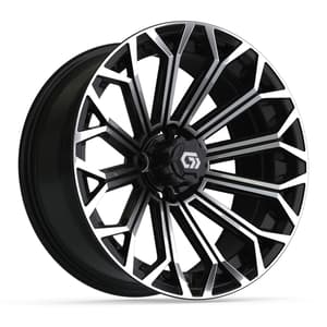 16&Prime; GTW&reg; Phantom Black/Machined Wheel