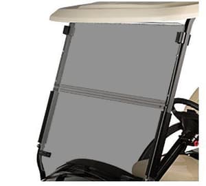 RedDot Club Car DS Tinted 1/4" Folding Windshield (Years 2000-Up)