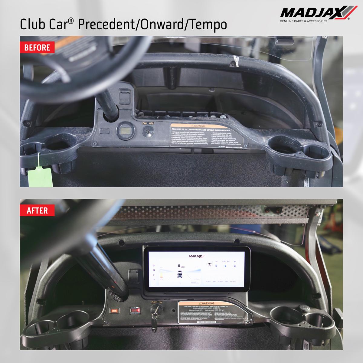MadJax&reg; Kinect&trade; Club Car Precedent/Tempo/Onward with Lead Acid Battery Setup Display Screen A/C Kit