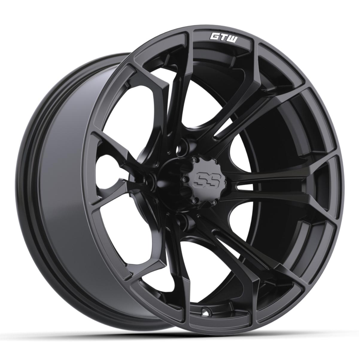 14&Prime; GTW&reg; Spyder Matte Black Wheel