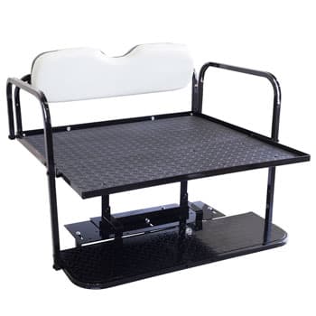 Club Car DS White Rear Seat Kit from Buggies Unlimited