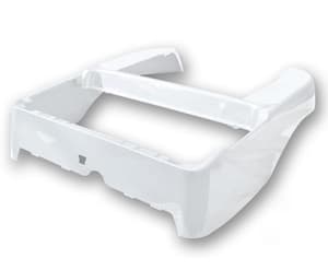 White OEM Club Car Precedent Rear Body (Fits 2004-Up)