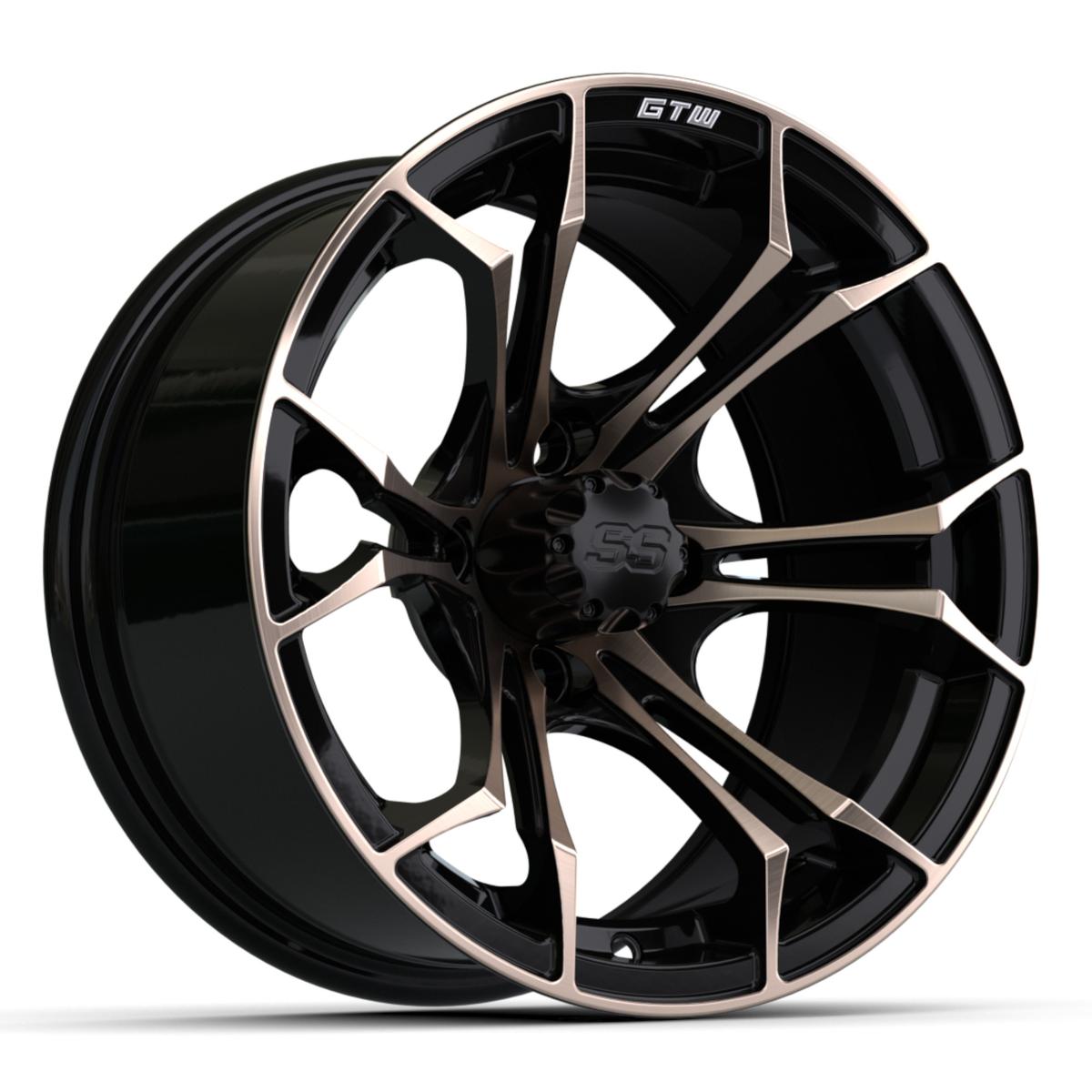 14&Prime; GTW&reg; Spyder Wheel – Matte Black with Bronze