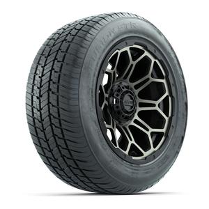 GTW&reg; Bravo Matte Bronze 14 in Wheels with 255/50-R14 Fusion STR DOT Approved Street Tires - Full Set
