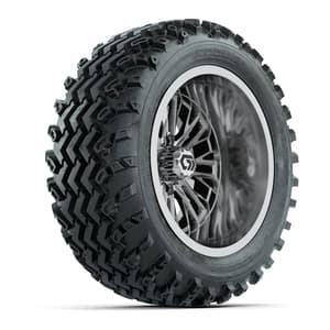 GTW&reg; Viper Chrome 14 in Wheels with 23X10-R14 Rogue All-Terrain Tires - Full Set