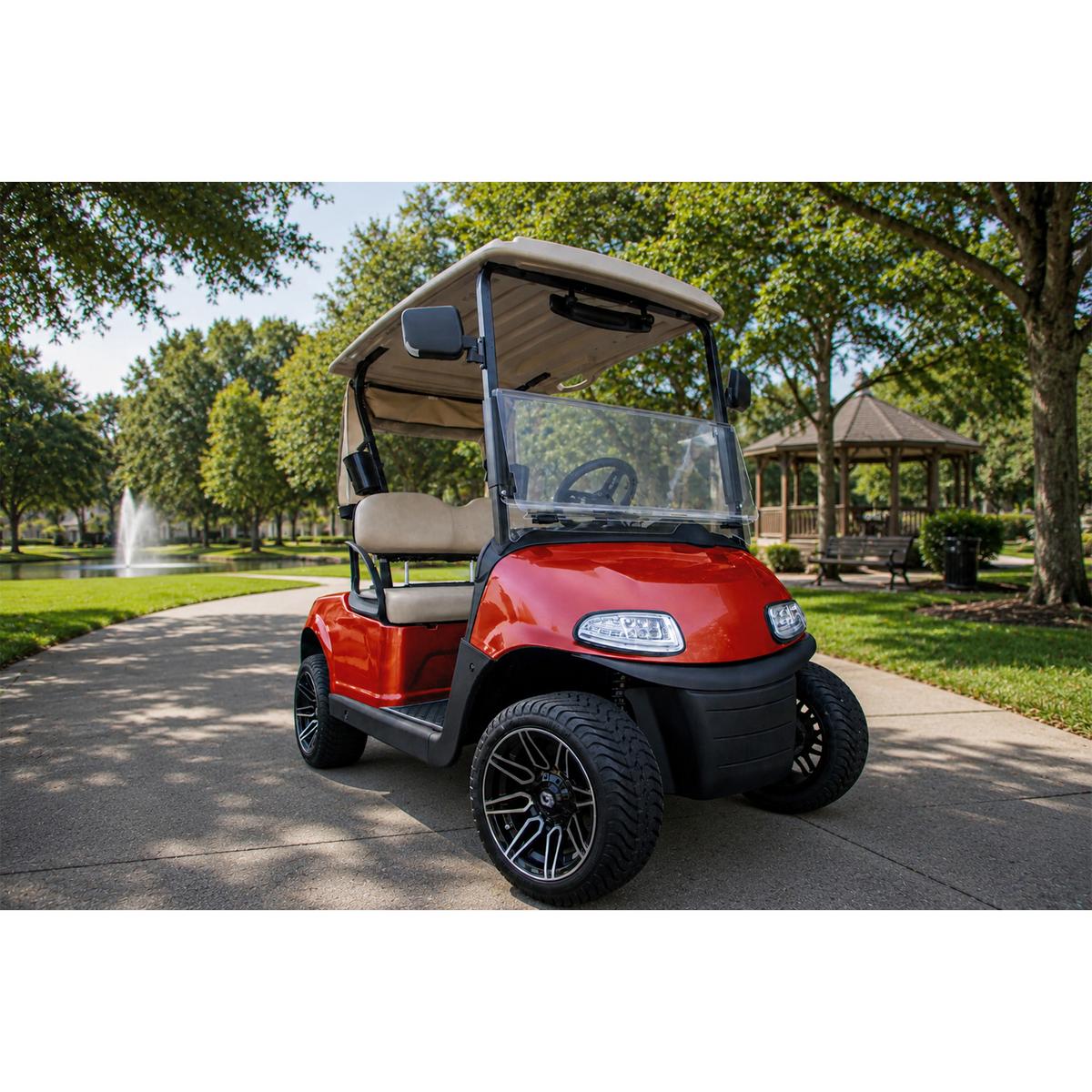 EZGO RXV Summit White OEM-Style Front Cowl (Years 2008-2023)