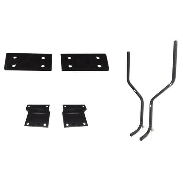 EZGO TXT/T48 Mounting Brackets & Struts for Versa Triple Track Extended Tops with Genesis 250 Seat Kits